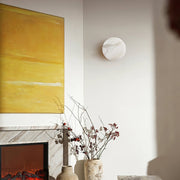 Cylindrical Alabaster Wall Light-DWHOME
