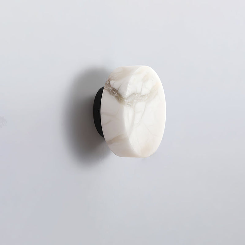 Cylindrical Alabaster Wall Light-DWHOME