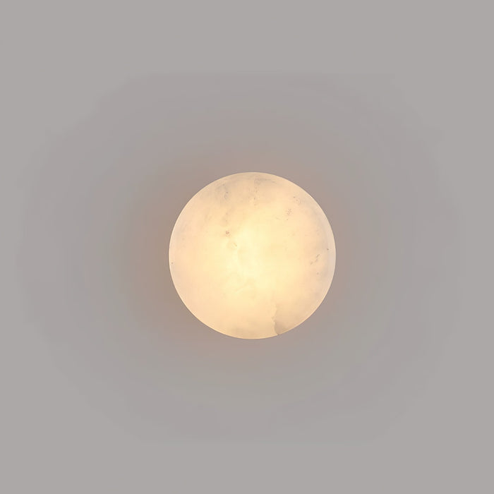 Cylindrical Alabaster Wall Light-DWHOME