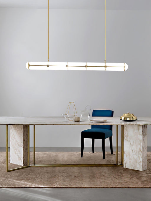 Cylindrical Endless Pendant Light-DWHOME