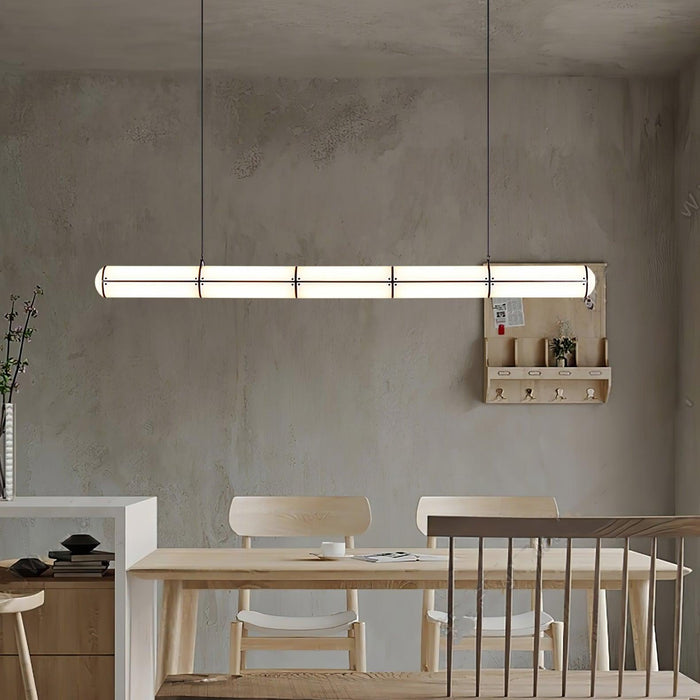 Cylindrical Endless Pendant Light-DWHOME