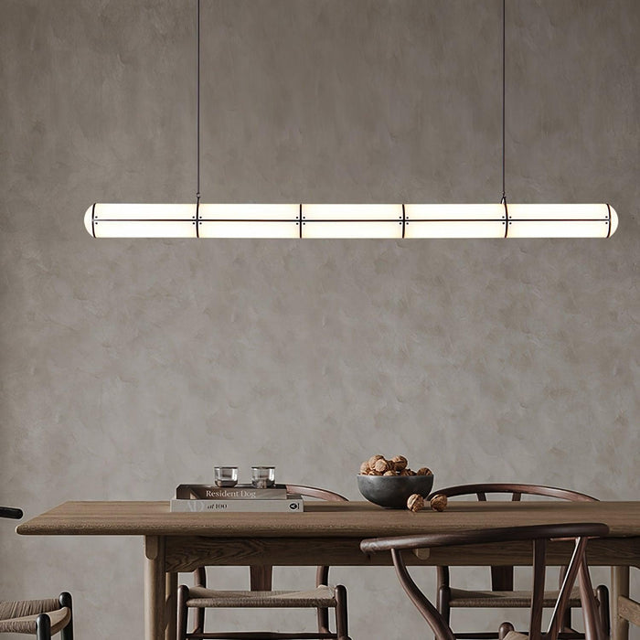 Cylindrical Endless Pendant Light-DWHOME