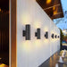 Cylindrical Outdoor Wall Light.