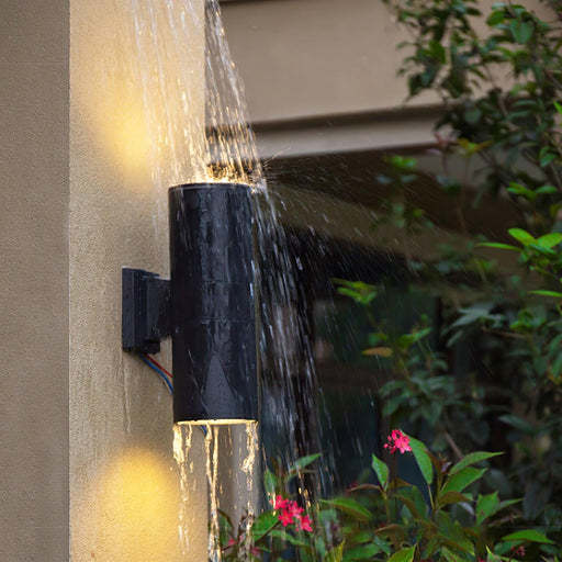 Cylindrical Outdoor Wall Light.