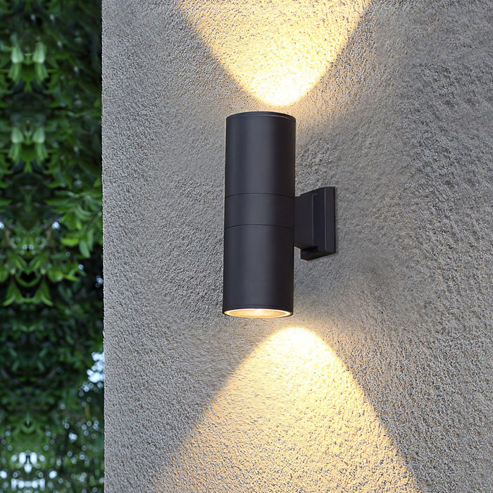 Cylindrical Outdoor Wall Light.