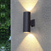 Cylindrical Outdoor Wall Light.