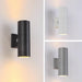 Cylindrical Outdoor Wall Light.