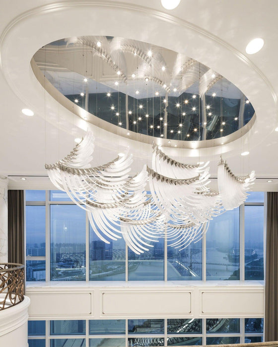 Bird Feather Wings Chandelier - DWHOME