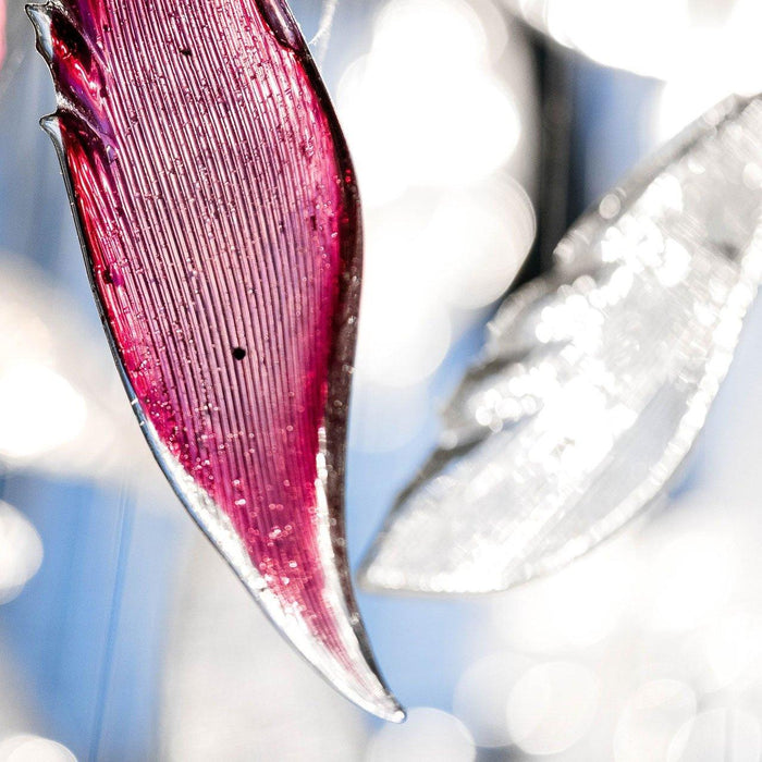 Flying Glass Feather Chandelier - DWHOME