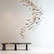 Chandelier en verre artistique Tidal - DWHOME