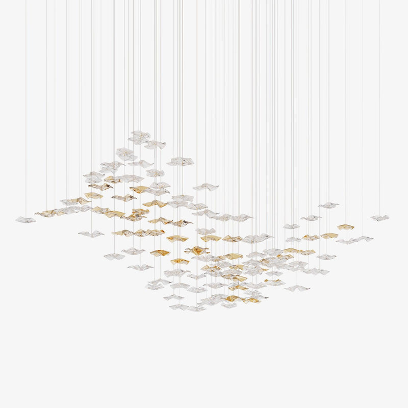Chandelier en verre artistique Tidal - DWHOME