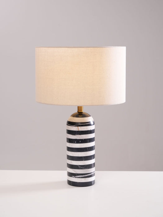 Tuxedo Marble Table Lamp-DWHOME