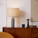 Tuxedo Marble Table Lamp-DWHOME