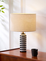 Tuxedo Marble Table Lamp-DWHOME