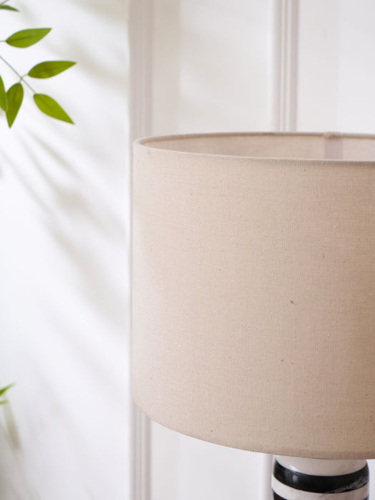 Tuxedo Marble Table Lamp-DWHOME