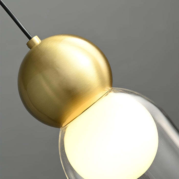 Dani Brass Pendant Lamp.