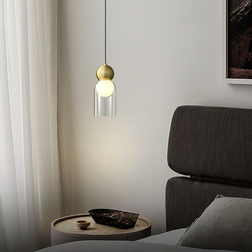 Dani Brass Pendant Lamp-DWHOME