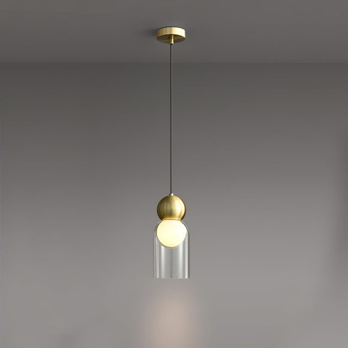 Dani Brass Pendant Lamp-DWHOME
