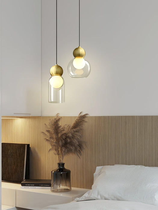 Dani Brass Pendant Lamp.