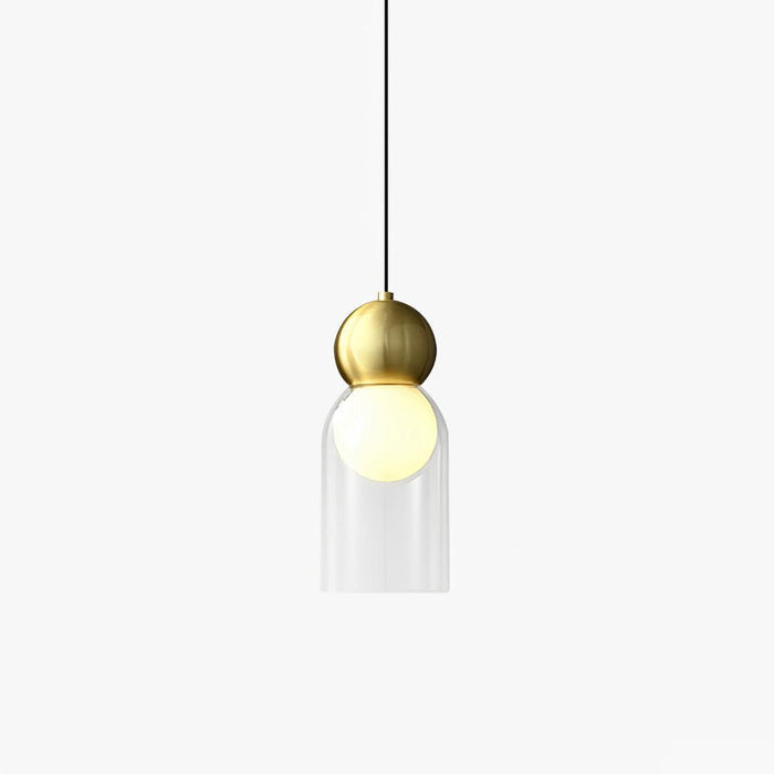 Dani Brass Pendant Lamp-DWHOME