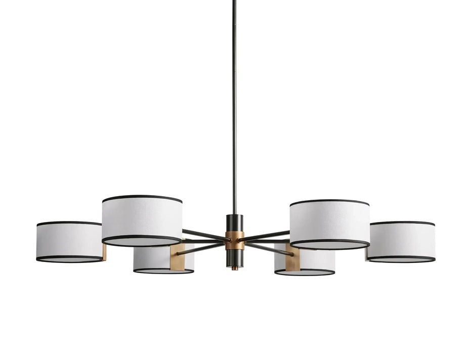 Daphne Round Chandelier 48''60''-DWHOME