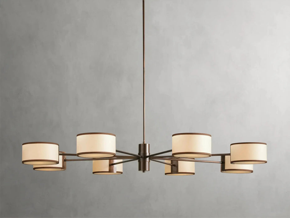 Daphne Round Chandelier 48''60''-DWHOME