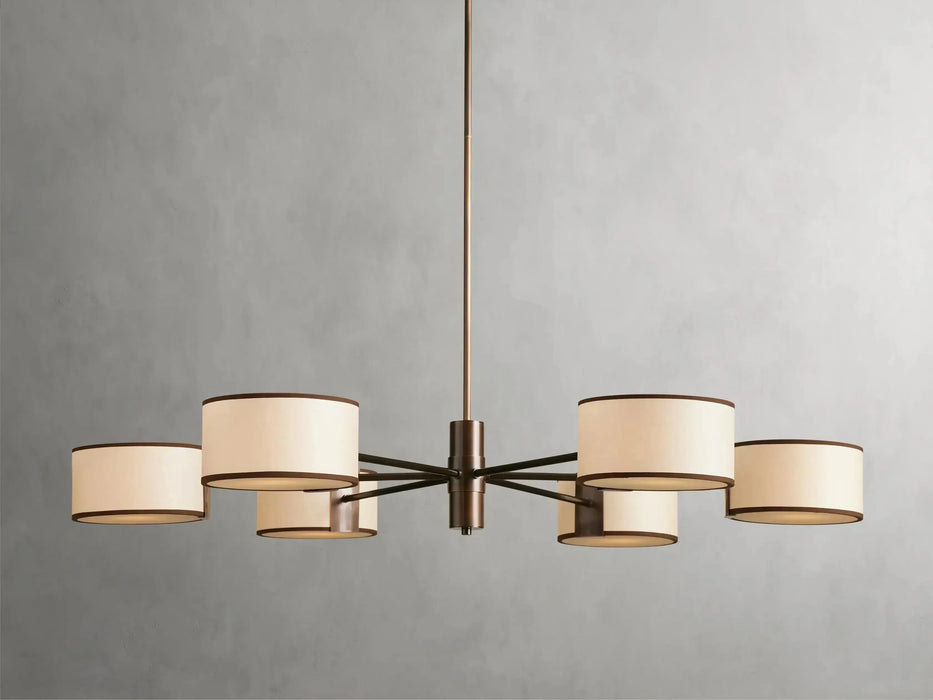 Daphne Round Chandelier 48''60''-DWHOME