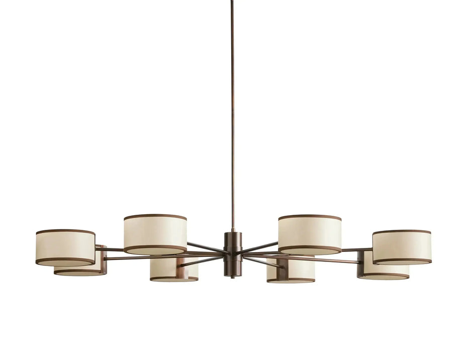 Daphne Round Chandelier 48''60''-DWHOME