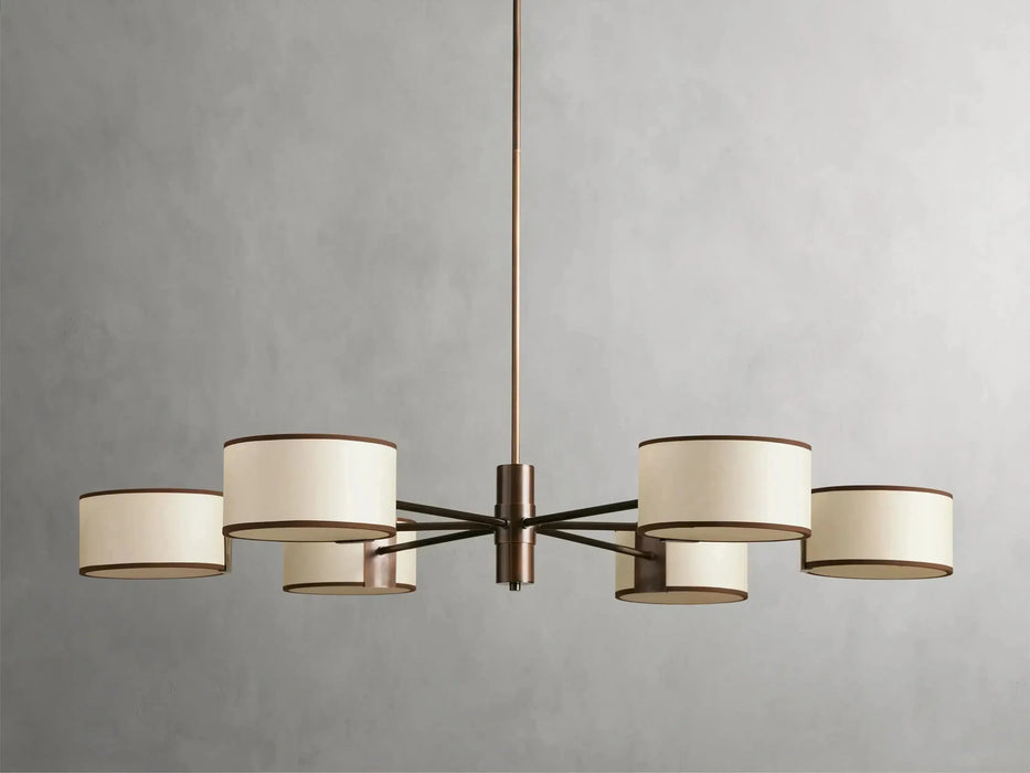 Daphne Round Chandelier 48''60''-DWHOME