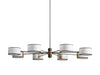 Daphne Round Chandelier 48''60''-DWHOME