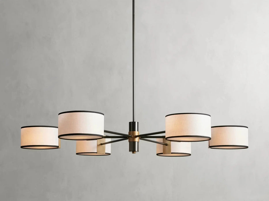 Daphne Round Chandelier 48''60''-DWHOME