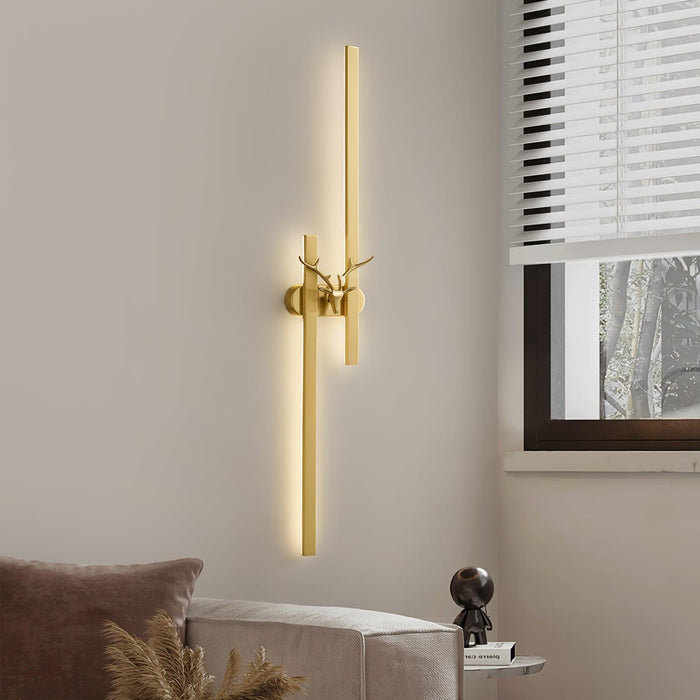 Deer Brass Wall Lamp - DWHOME