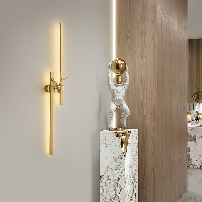 Deer Brass Wall Lamp - DWHOME