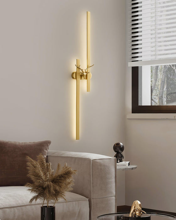 Deer Brass Wall Lamp - DWHOME