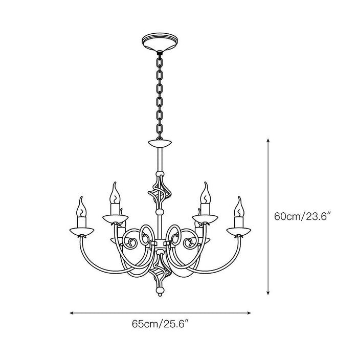 Delft Chandelier-DWHOME