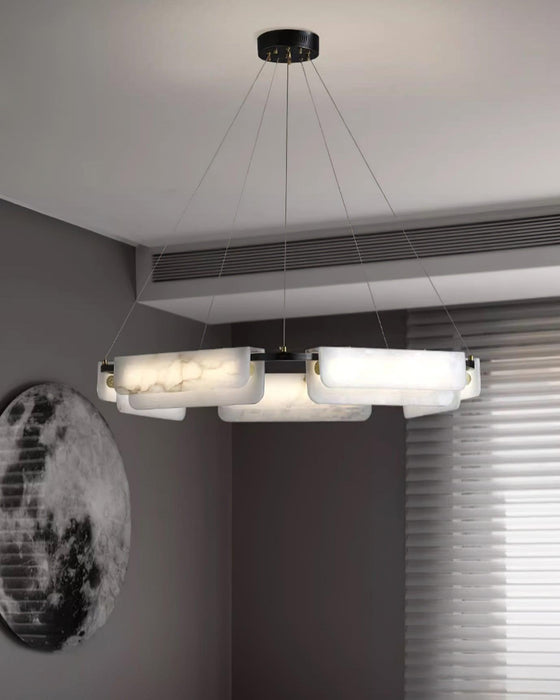 Delia Alabaster Chandelier - DWHOME