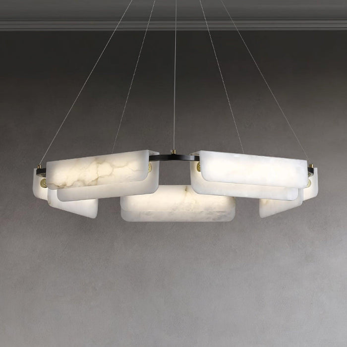 Delia Alabaster Chandelier - DWHOME