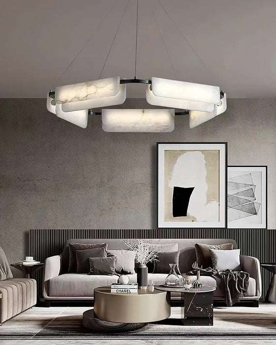 Delia Alabaster Chandelier - DWHOME