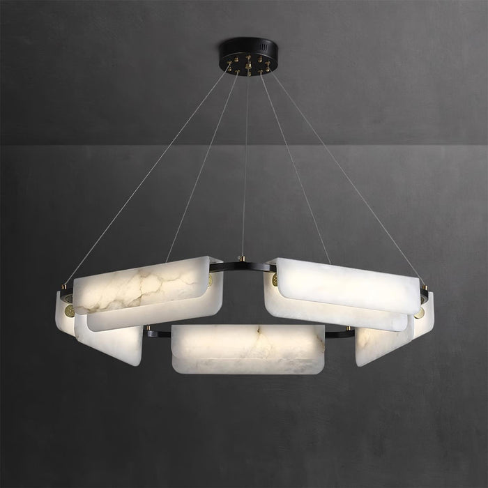 Delia Alabaster Chandelier - DWHOME