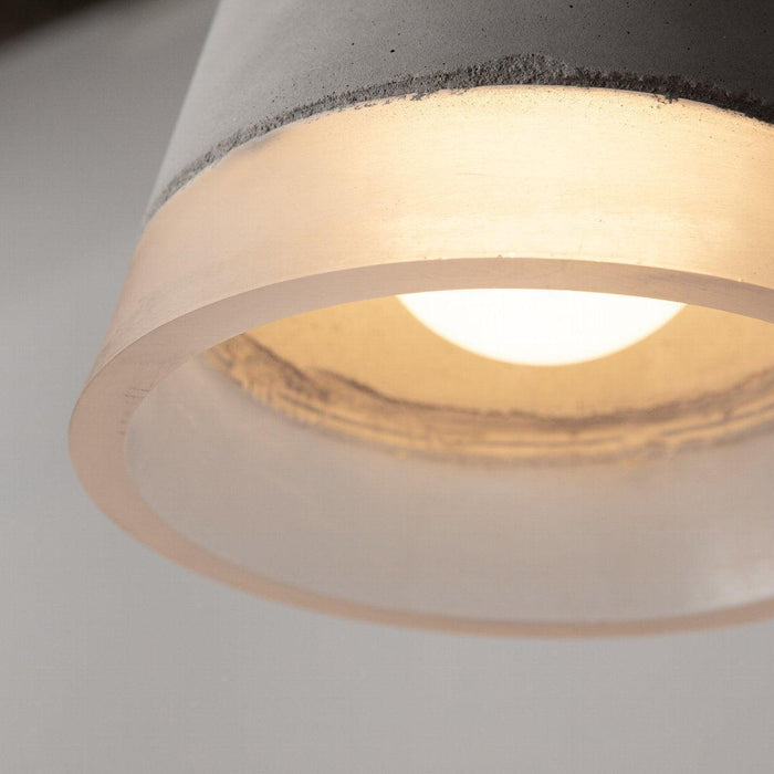 Delia Cement Pendant Light-DWHOME
