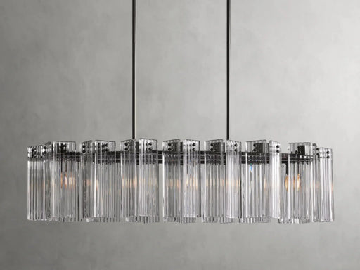 Delsie Oval Chandelier 51''63''72''-DWHOME