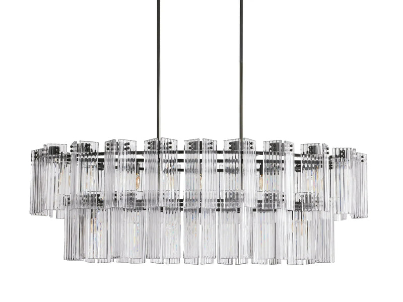 Delsie Oval Chandelier 51''63''72''-DWHOME