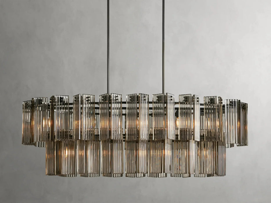 Delsie Oval Chandelier 51''63''72''-DWHOME