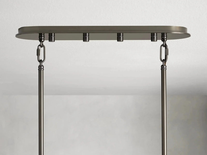 Delsie Oval Chandelier 51''63''72''-DWHOME