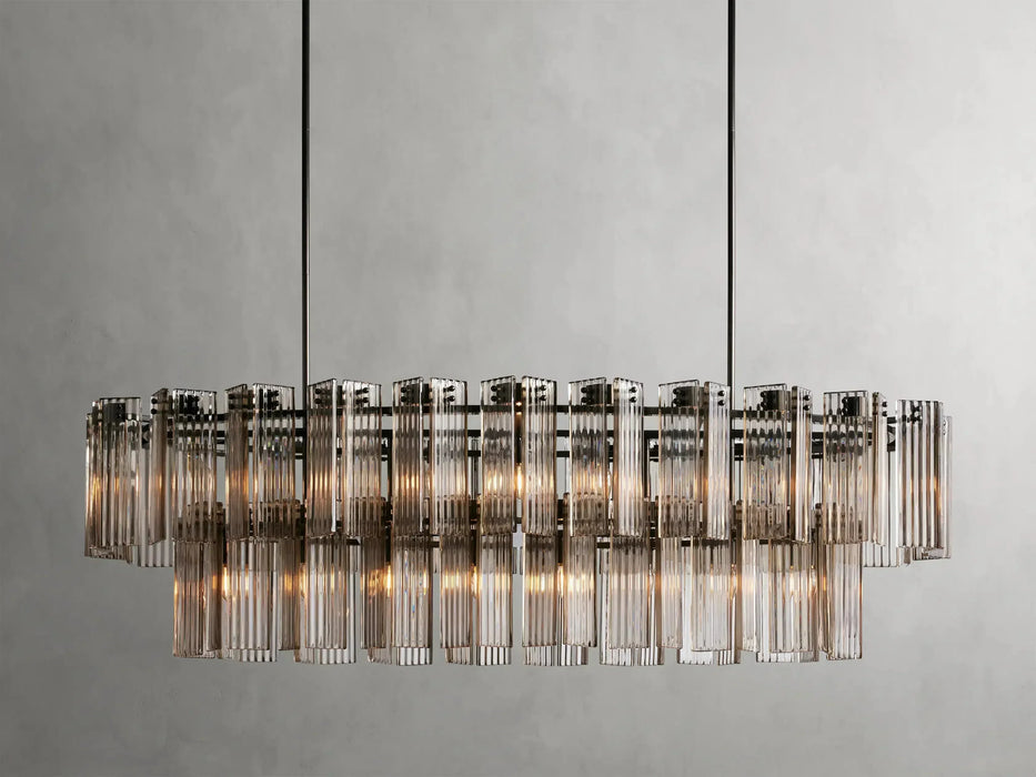 Delsie Oval Chandelier 51''63''72''-DWHOME