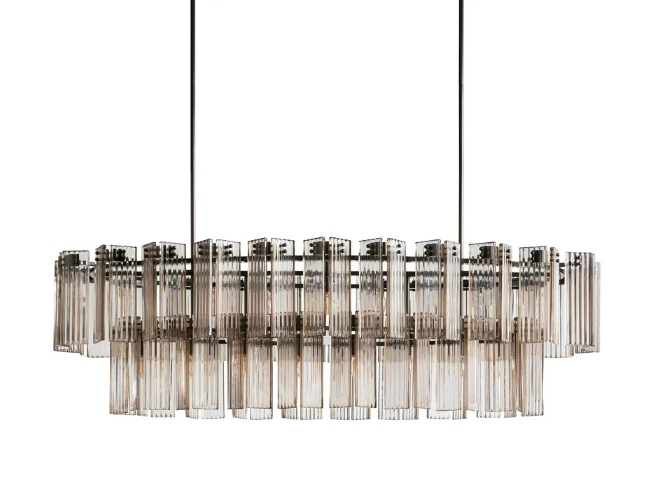 Delsie Oval Chandelier 51''63''72''-DWHOME