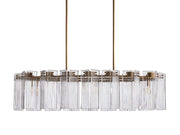 Delsie Oval Chandelier 51''63''72''-DWHOME