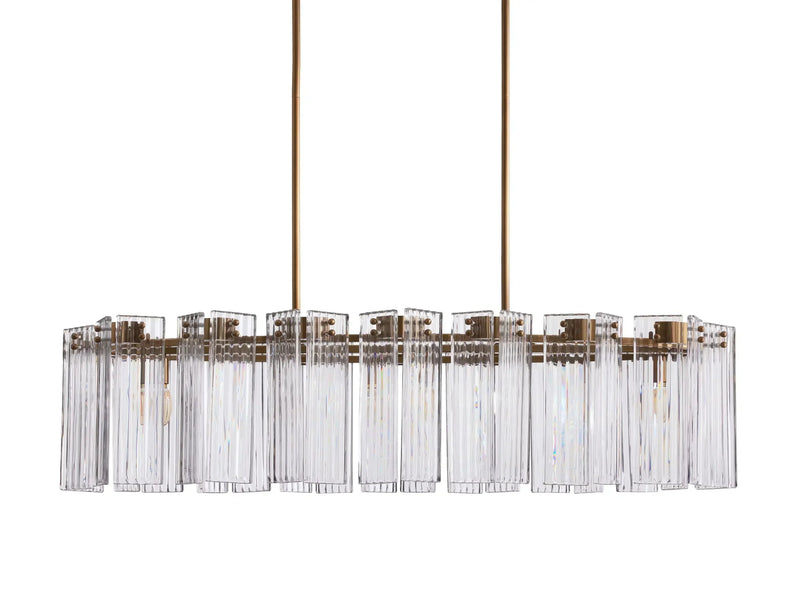 Delsie Oval Chandelier 51''63''72''-DWHOME