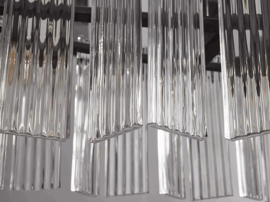 Delsie Oval Chandelier 51''63''72''-DWHOME