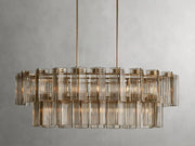 Delsie Oval Chandelier 51''63''72''-DWHOME